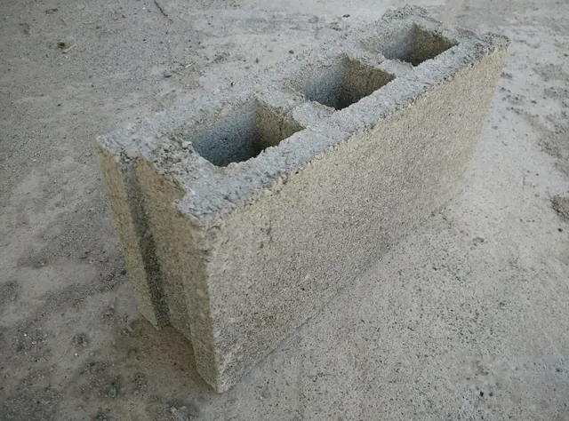 Перестінний блок 40×12×20 см